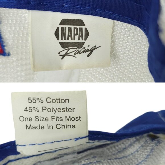 NAPA Racing NASCAR #24 Chase Elliott Hendrick Mesh Strapback Cap Double Stripe - Picture 8 of 15
